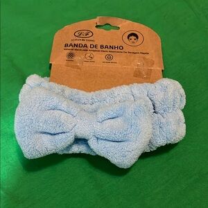 Blue Bath Headband
